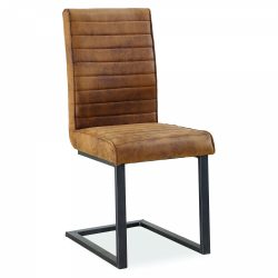 Essential Living Normandy Cantilever Dining Chair, Tan
